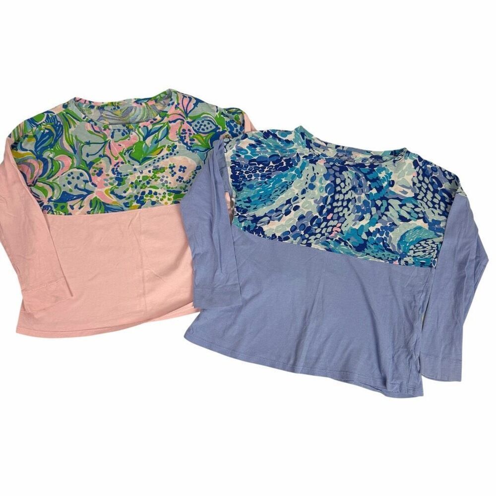 Lilly Pulitzer Mini Finn Tops Medium 6-7